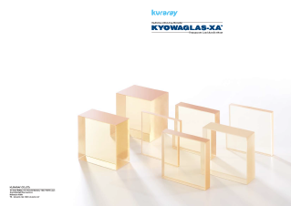 Catalog KYOWAGLAS XA
